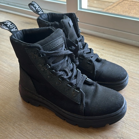 Dr. Martens Poly Combat Boots - Picture 1 of 7